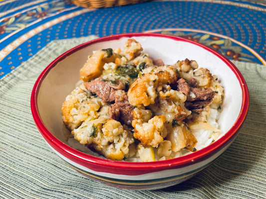 Lebanese Cauliflower & Beef Stew