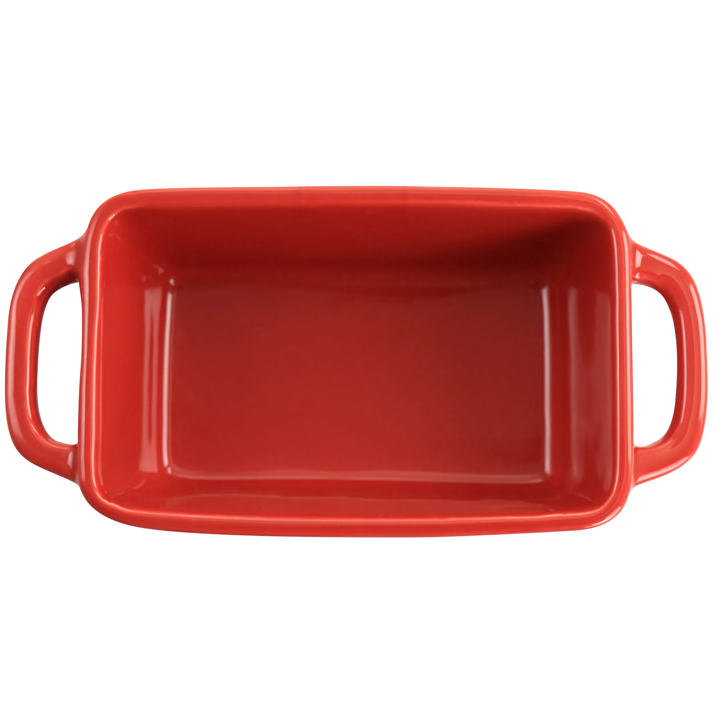 Crock-Pot Appleton 6 Piece 12 Ounce Stoneware Mini Loaf Pan Baker Set in Red